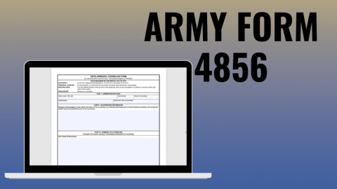 Army Counseling Form 4856 ⮚ Fillable DA 4856 Form for 2023: Blank PDF ...